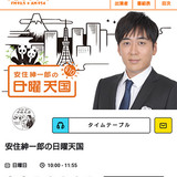 TBS「安住紳一郎アナ」がラジオ生放送中に嗚咽　故・川田亜子アナへの心情を吐露