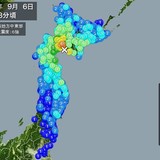 北海道で今朝未明　震度6強の大地震